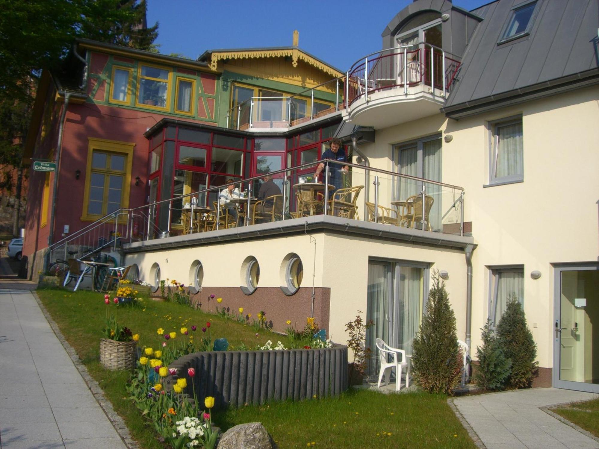 Pension Erdmann - Hotel Garni Heringsdorf  Buitenkant foto
